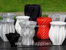Colorful Plastic 3D Printed Vase Rapid Prototype Multi Shaped TUV Certified