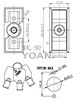 the pop-out vending machine lock of China supplier