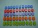 Coloful Low Volume Plastic Parts Painted Tools Vacuum Casting For Toys