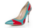 Fashion high heel pointy toe ladies shoes