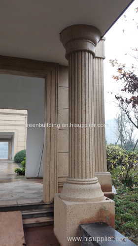 Decorative colum and arc