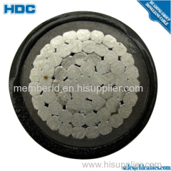 Aluminum conductor XLPE insulated Steel tape armour power cable