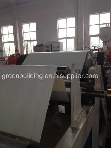 twin screw corn starch sheet extruder