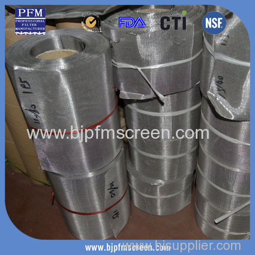 Automatic stainless steel wire mesh filter belt