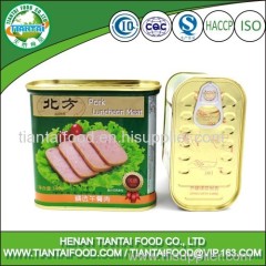 high quality canned pork luncheon meat