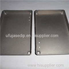 OEM Sandblasting Titanium Plate Stamping Parts Stamped Parts Titanium Housings For Calculator