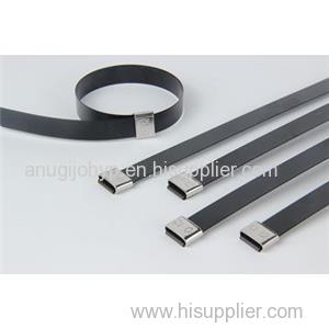 Stainless Steel Epoxy Coated Cable Ties-O Lock Type