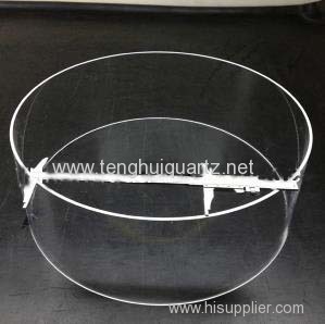 Large Diameter/Od Custom-Design Quartz Glass Tube