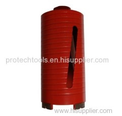 Dry drill diamond drill core bits