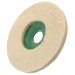 100mm wool felt wheels with disc