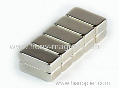 High Quality N52 40 x 40 x 20mm Rare Earth Neodymium Magnet Square Block Magnet