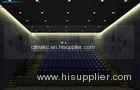Flat Silver Metal Screen 4d Theater System With Vibration Chair