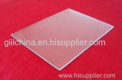 Large sized and very low resistivity ITO glass