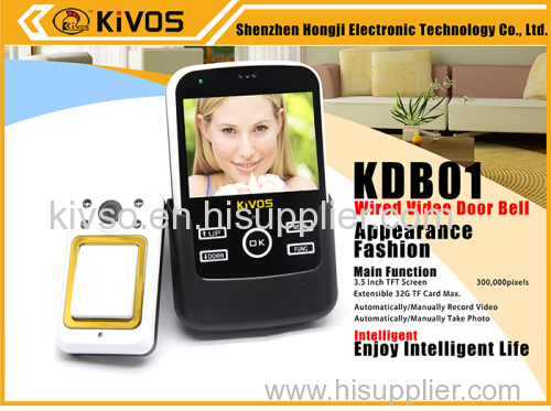 promotion price video doorbell KDB01 cat eye video doorbell