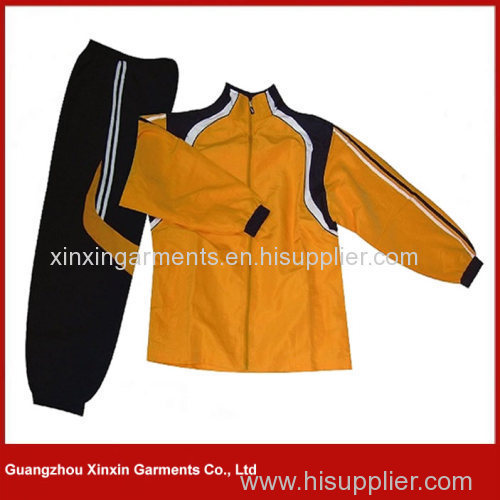 Custom high quality outdoor sport tracksuits for training and jogging