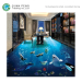 Modern Non Slip Digital Dolphin Bathroom Tile 3d Effect Ceramic Floor Tile Prices