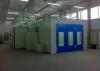 Blue Open Face Industrial Paint Spray Booth High Efficiency Combined Mixing Room