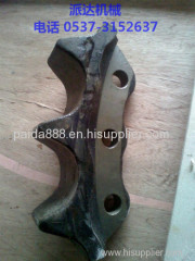 weld parts excav segment sproket teeth gear block