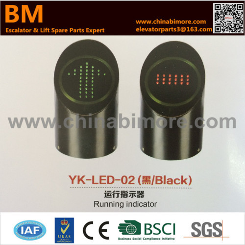 YK-LED-02 Black Escalator Running Indicator