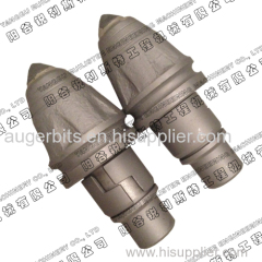 Conical Bits and Bullet Teeth for Foundation Drilling and Construction Tools
