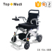 Lightweight folding electric wheelchair for airplane