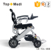 Lightweight folding electric wheelchair for airplane