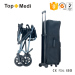 outdoor aluminum lightweight travel wheelchair for disabled