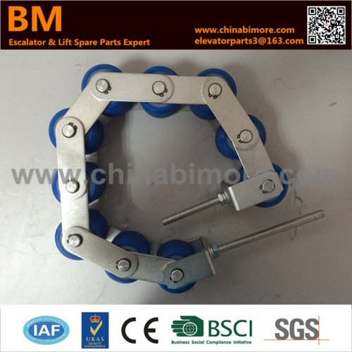 KM5130070G01 Escalator Handrail Tension Chain 8 Rollers