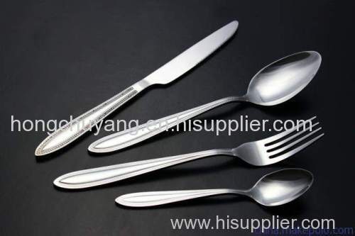 18/10 stainless steel cutlery knife fork spoon flatware sets