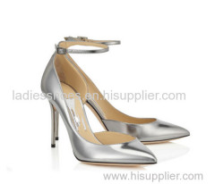 ladies pointed toe high heel ankle strap dress sandles