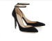 ladies pointed toe ankle strap high heel sandles women pumps