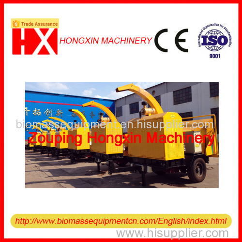 Diesel engine branch cutting machine (Brush Chipper)