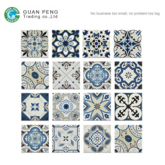 2016 Porcelain Spanish Flower Ceramic Floor Tile Price For Wall Decoration