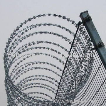 Razor Wire and Barbed Wire