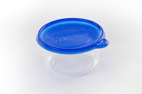 circular disposable plastic lunch box