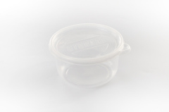 443ml circular disposable plastic lunch box
