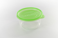 443ml circular disposable plastic lunch box