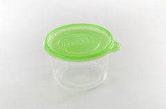739ml circular disposable plastic lunch box