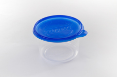 916ml circular disposable plastic lunch box