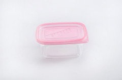 Rectangular shaped disposable plastic lunch box