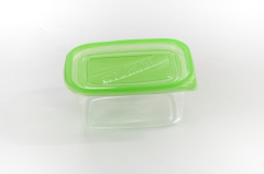 280ml Rectangular shaped disposable plastic lunch box