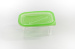 Rectangular shaped disposable plastic lunch box