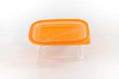 280ml Rectangular shaped disposable plastic lunch box