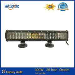 Factory 29 inch off road led light bar 300W Osram