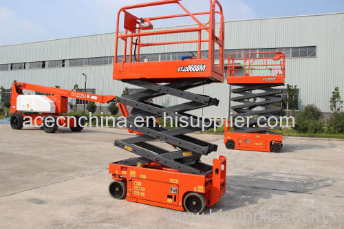 self-propelled electric man lift