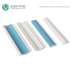 White And Blue Porcelain Swimming Pool Edge Tile Outside Corner Trim