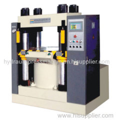 Servo 4 Column Hydraulic Press Machine for pressing and forming of watch colock parts spectacle parts tableware