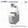 semi-automatic tray sealing packaging machine