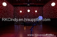 flexible led video curtain christmas design curtain for living room