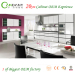 Foshan candany lacquer kitchen cabinet with high gloss lacquer door